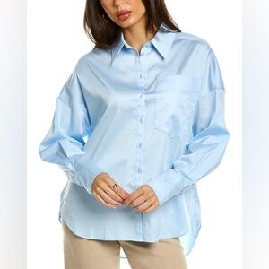 Ted Baker Dyloh Oversized Button-Up Shirt